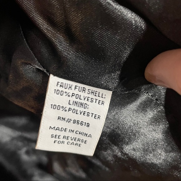 NWT Fever Clothing Starbright Faux Fur Jacket - Picture 9 of 10